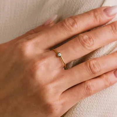 Lover's Tempo Waterproof Opal Ring 