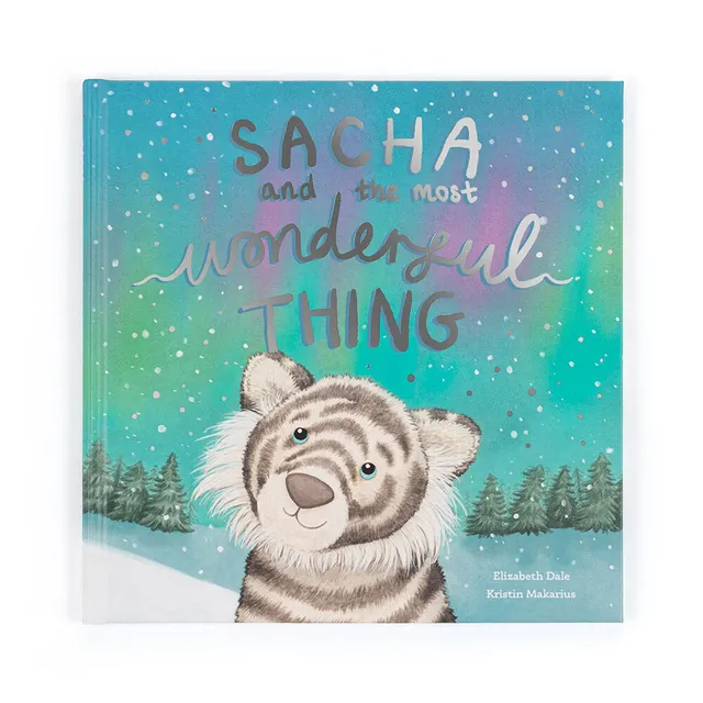 Jellycat Sacha and The Most Wonderful Thing Book