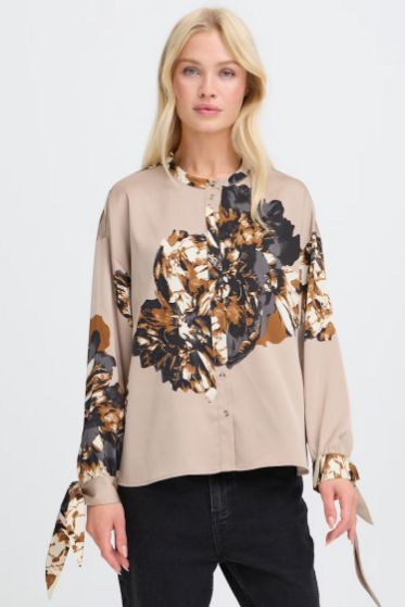 B. Young BYJannike Bow Shirt