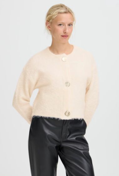 B. Young BYOmanta Cardigan Birch Melange