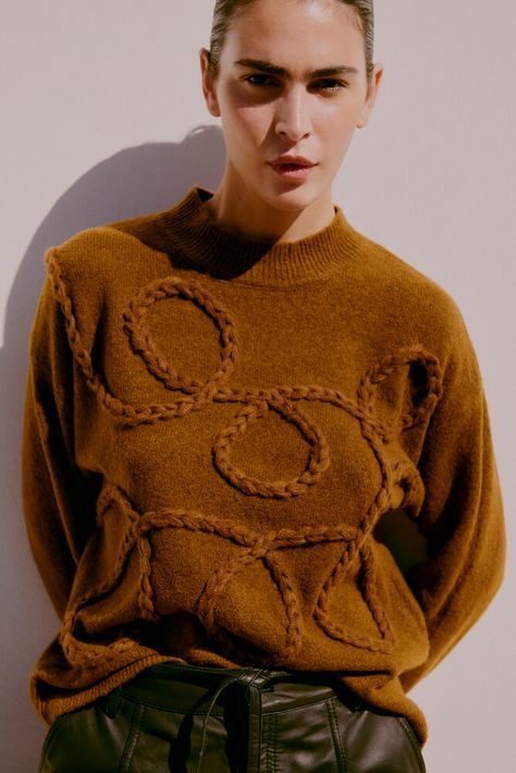 B. Young BYMedi Deco Jumper Toffee