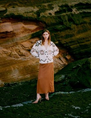 B. Young BYIgomi Skirt Toffee