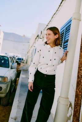 B. Young BYHilou EMB Shirt