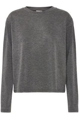 Fransa Frjadi Top Gray Pinstripe