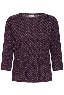 Fransa Frsenna Tee Nightsky Geo Flower