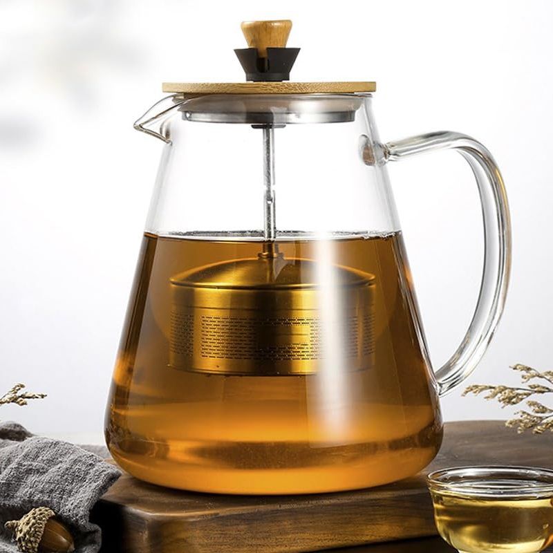 Ch'a Tea Glass Teapot with Infuser