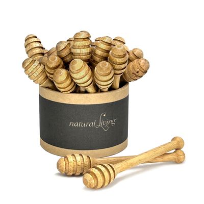 Natural Living Wood Honey Dipper