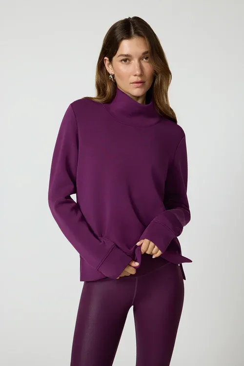 MPG Dreamweave Mock Neck Sweatshirt