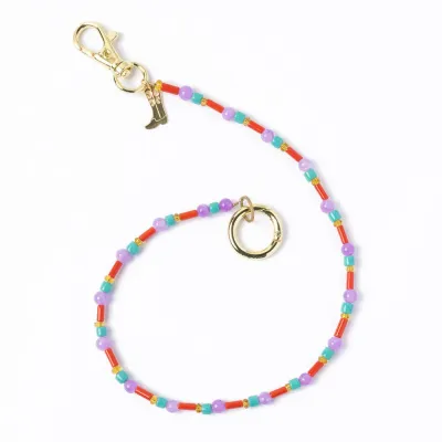 Ink + Alloy Kate Beaded Bag Chain with Boot Charm Amsterdam