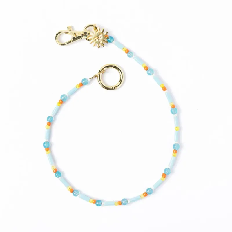 Ink + Alloy Kate Beaded Bag Chain with Sun Charm Amalfi