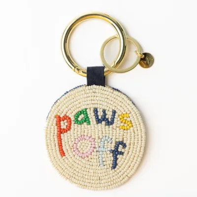 Ink + Alloy Kelsey Paws Off Seed Bag Accessory Key Ring Kelly Green