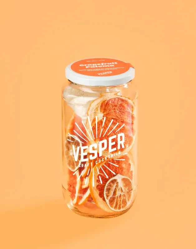 Vesper Bourbon Grapefruit Paloma Craft Cocktail Kit