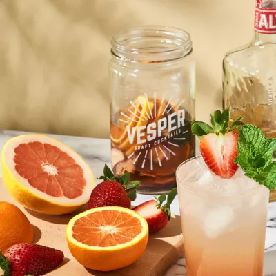 Vesper Bourbon Grapefruit Paloma Craft Cocktail Kit