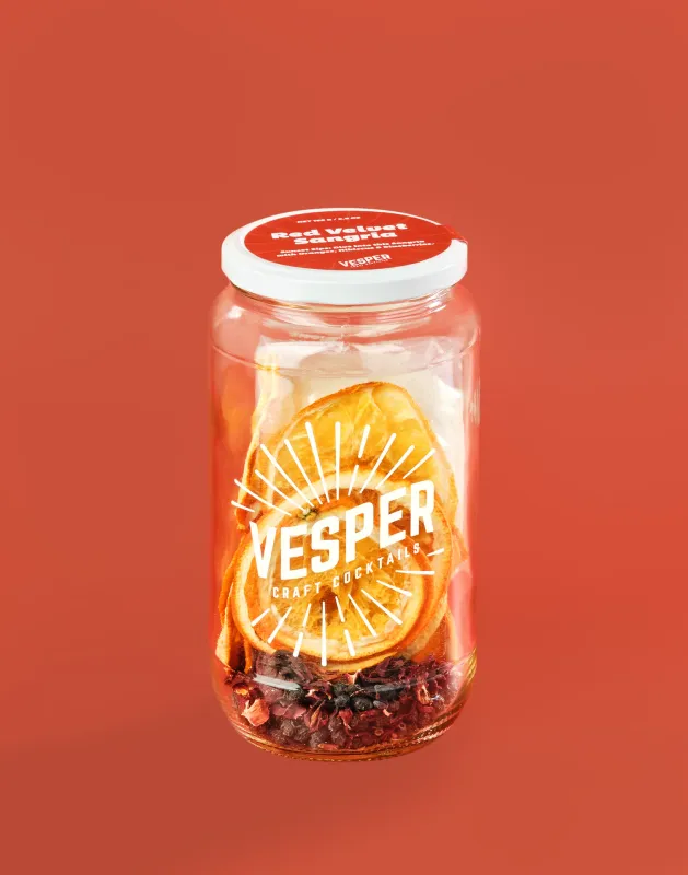 Vesper Bourbon Red Velvet Sangria Craft Cocktail Kit
