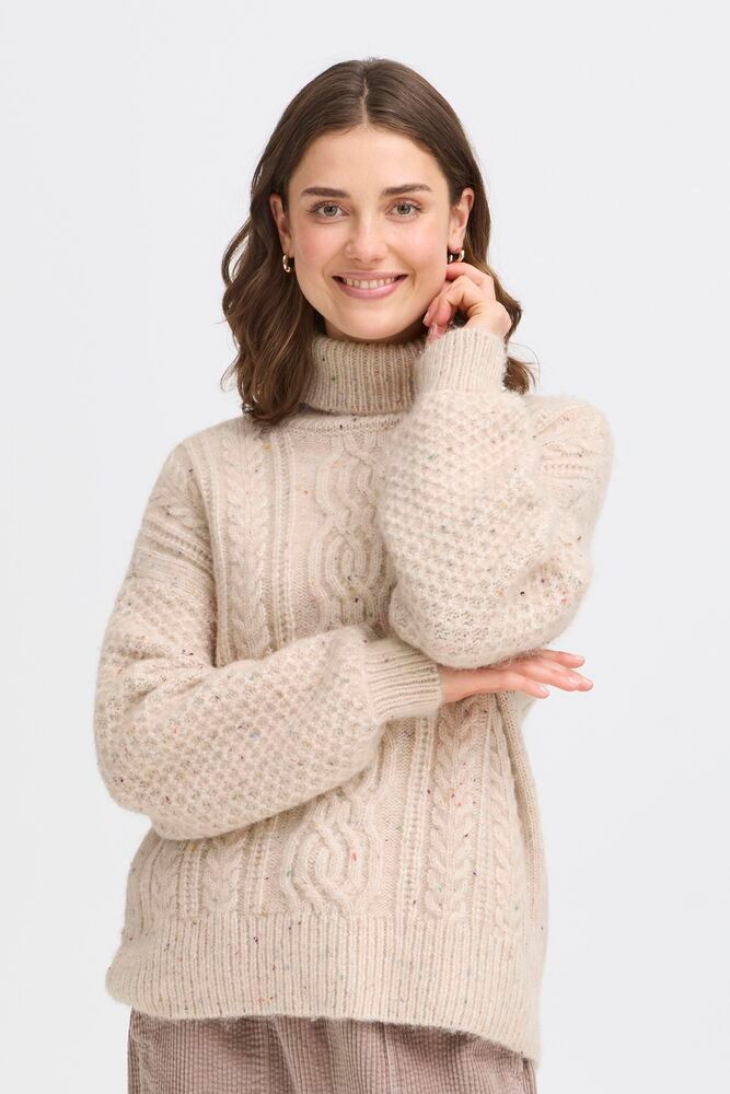 Fransa FREllea PU 1 Oatmeal Melange