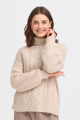 Fransa FREllea PU 1 Oatmeal Melange