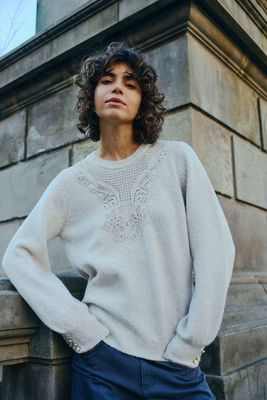 Fransa FREllen PU2 Oatmeal Melange
