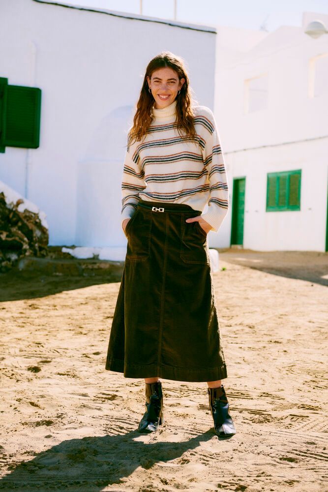 B. Young BYDasik A Skirt Military Olive