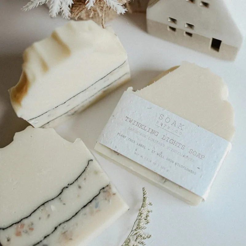 Soak Bath Co Twinkling Lights Soap Bar