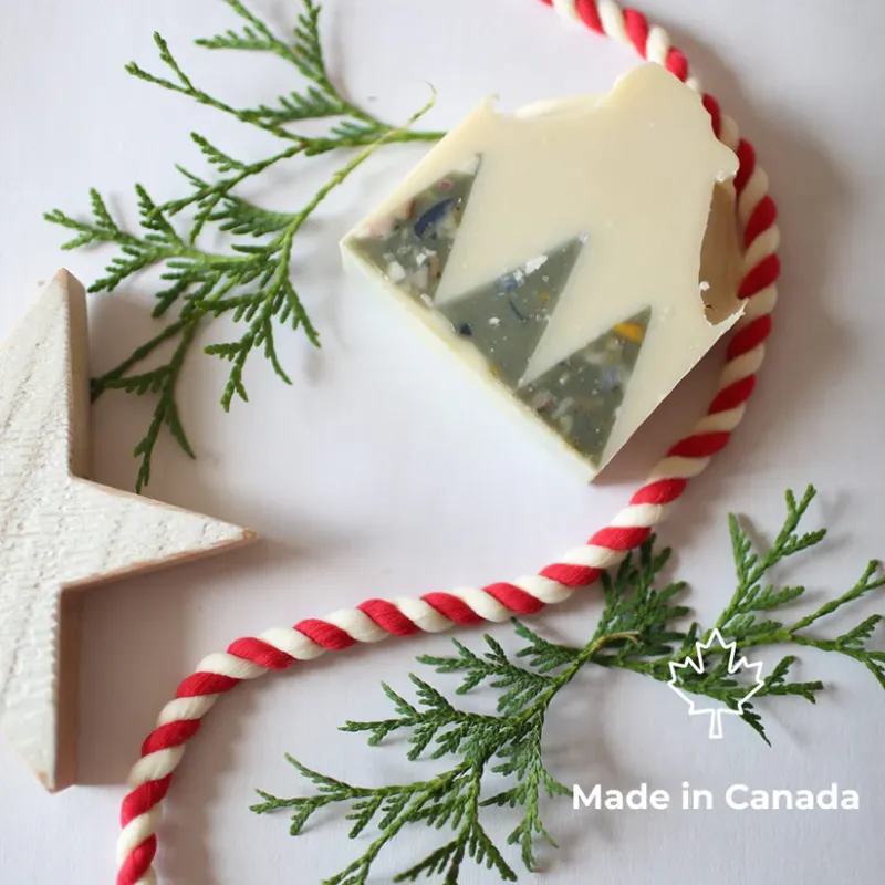 Soak Bath Co Christmas Tree Farm Soap Bar Holiday Collection