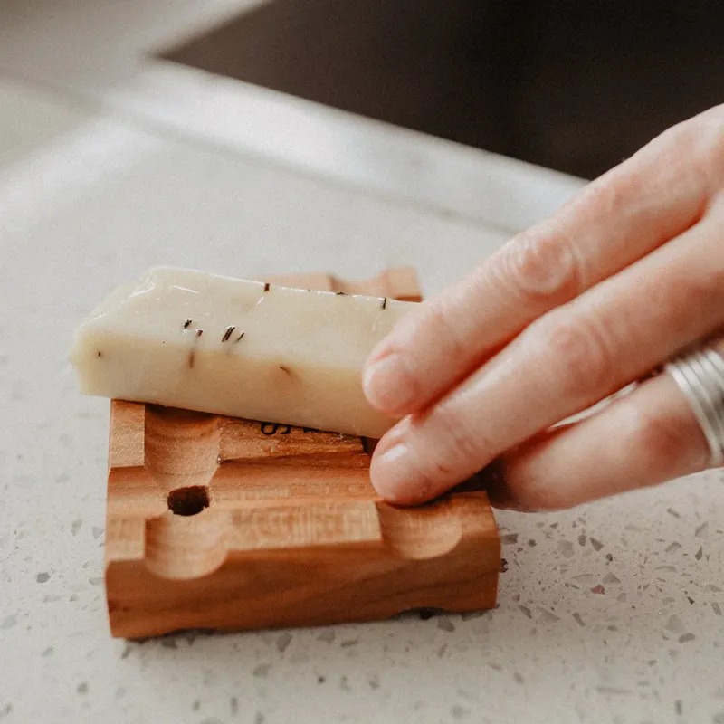 Soak Bath Co Wooden Soap Saver Tray