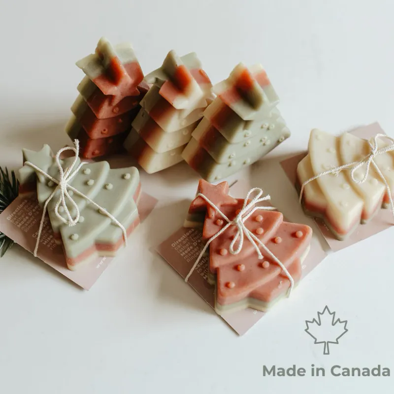 Soak Bath Co Evergreen Soap Bar Holiday Collection