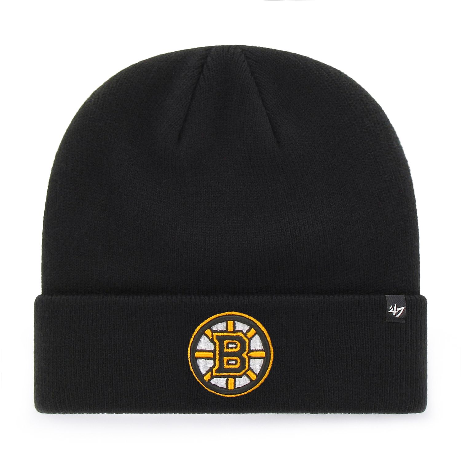 Boston Bruins &#39;47 Raised Cuff Knit Hat