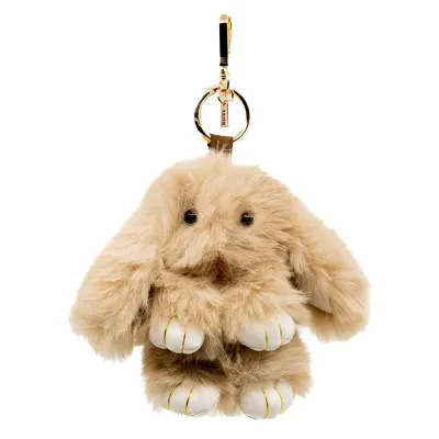 Jane the Brand Plush Bunny Mocha Charm