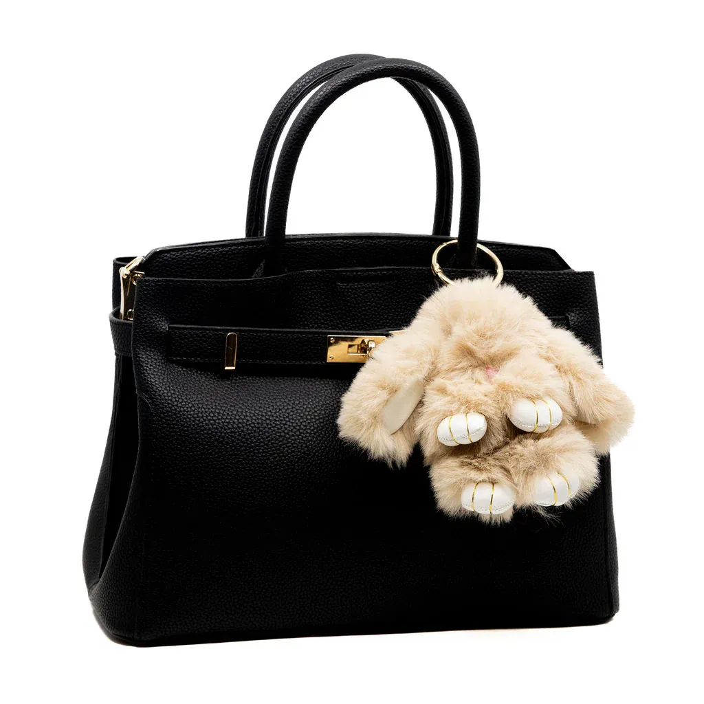 Jane the Brand Plush Bunny Mocha Charm