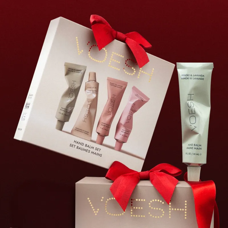 Voesh Holiday Hand Balm Set