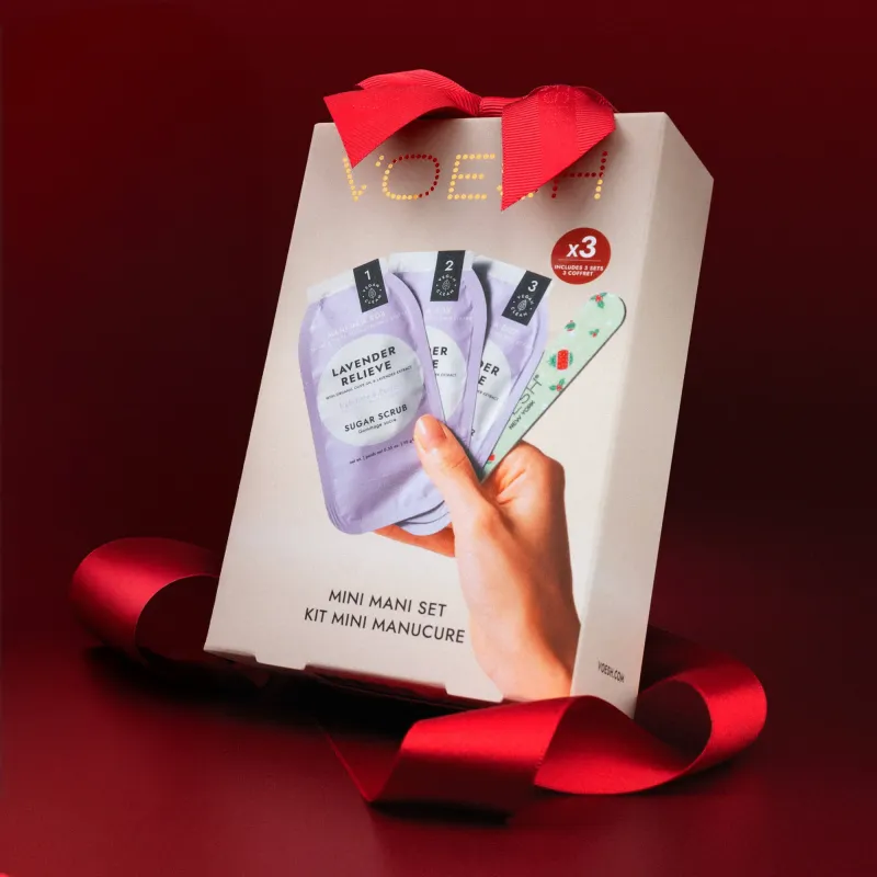 Voesh Holiday Mini Mani Set