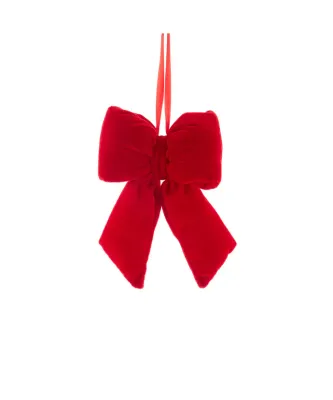 Kurt Adler Hanging Red Bow 7.5&quot;