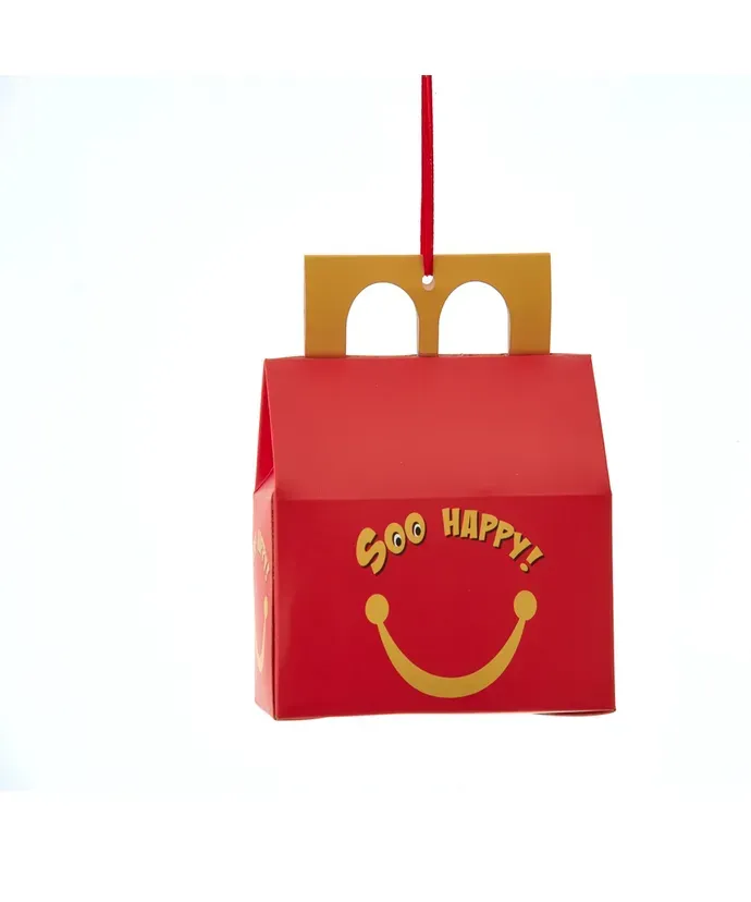 Kurt Adler Happy Meal Box Ornament