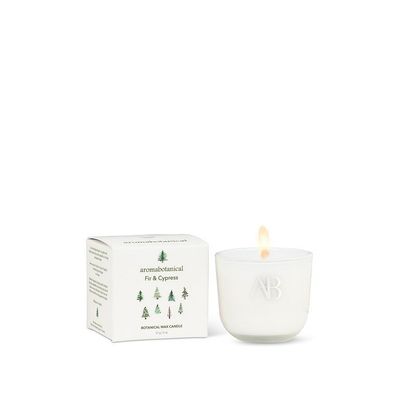 Aromabotanical Fir &amp; Cypress Mini Candle