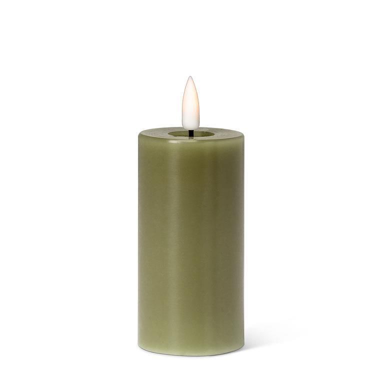 LuxLite Green LED Pillar 2x4"