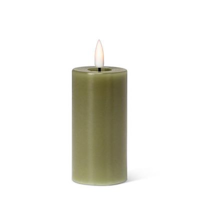 LuxLite Green LED Pillar 2x4"