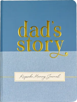 Peter Pauper Dad&#39;s Story Keepsake Memory Journal