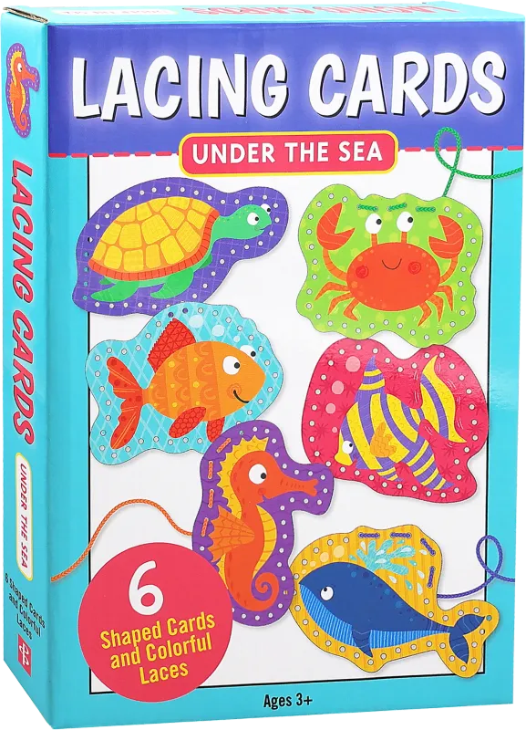 Peter Pauper Lacing Cards Under the Sea