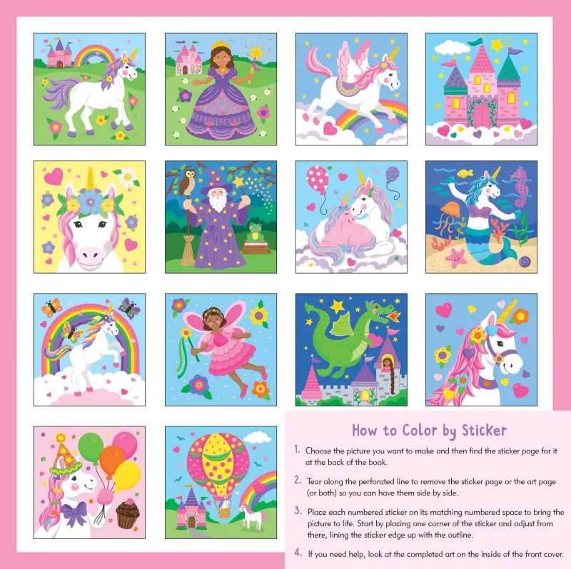 Peter Pauper My First Color by Sticker Unicorns &amp; More