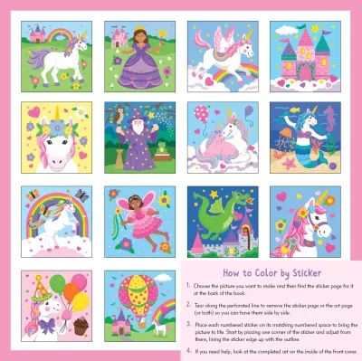Peter Pauper My First Color by Sticker Unicorns &amp; More