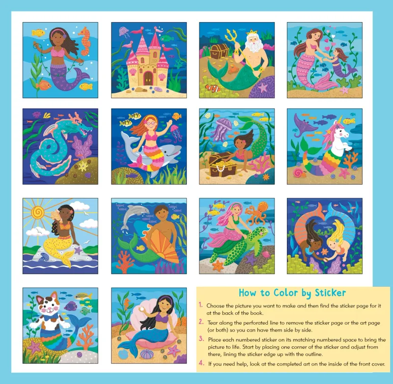 Peter Pauper My First Color by Sticker Mermaids &amp; More
