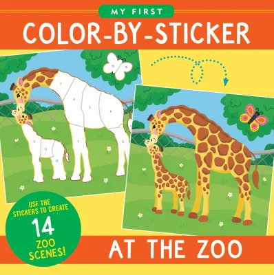 Peter Pauper My First Color by Sticker At The Zoo