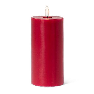 LuxLite Red LED Pillar 3x6"