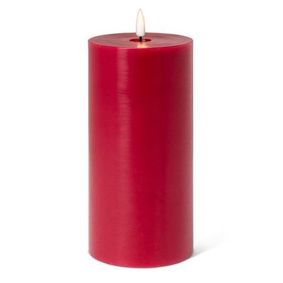 LuxLite Red LED Pillar 4x8&quot;