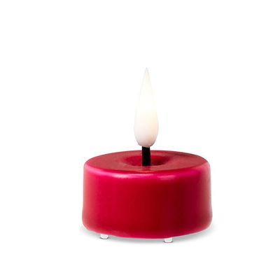 LuxLite Red LED Tealight set of 6
