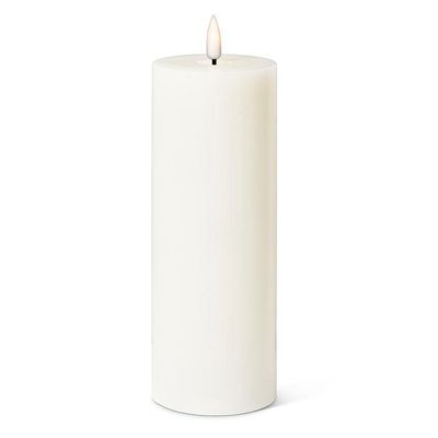 LuxLite Sand LED Pillar 3x8"