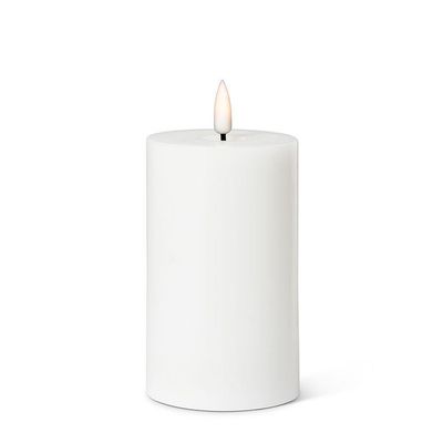 LuxLite White LED Pillar 3x5"