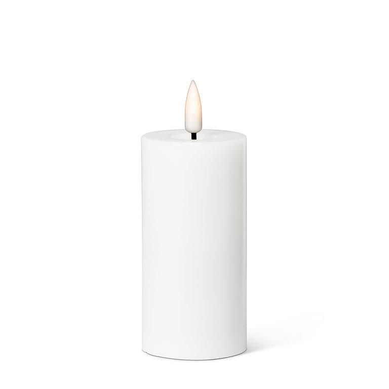 LuxLite White LED Pillar 2x4"