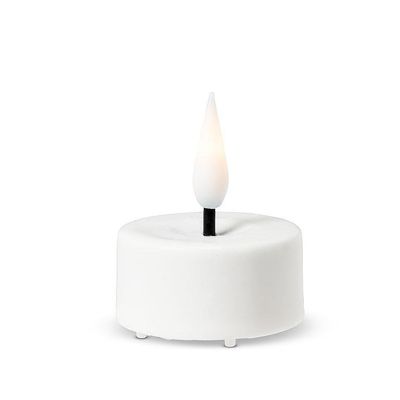 LuxLite White LED Tealight set of 6