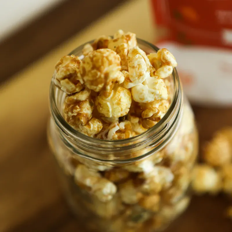 Utoffeea Pumpkin Spice Popcorn Utoffeea Pumpkin Spice Popcorn